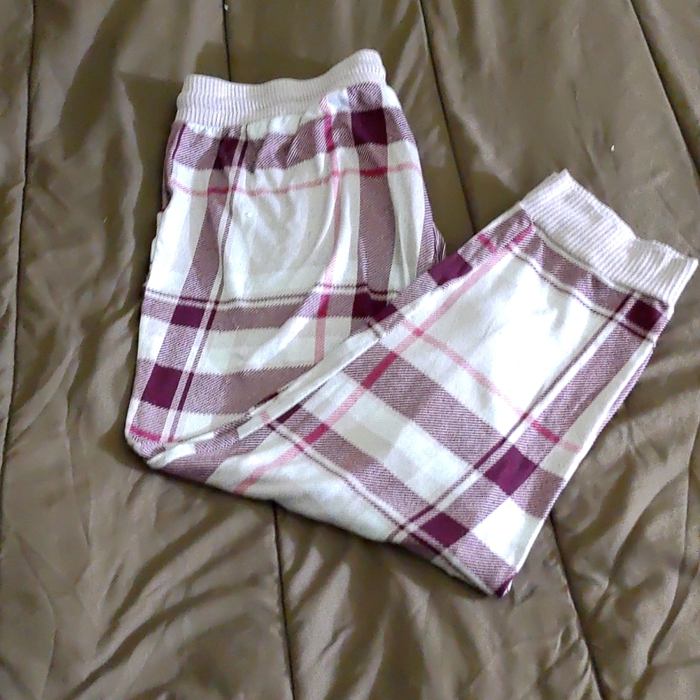 Plaid pajamas pants
